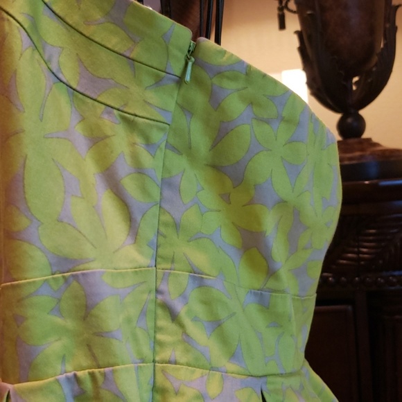 Lane Bryant Pretty Spring Green Halter Dress - Picture 4 of 7